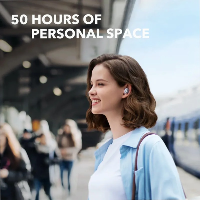 soundcore Space A40 | Auricolari con cancellazione del rumore a lunga durata
