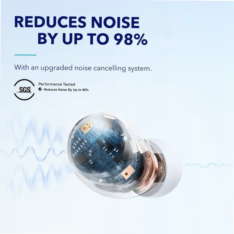 soundcore Space A40 | Auricolari con cancellazione del rumore a lunga durata