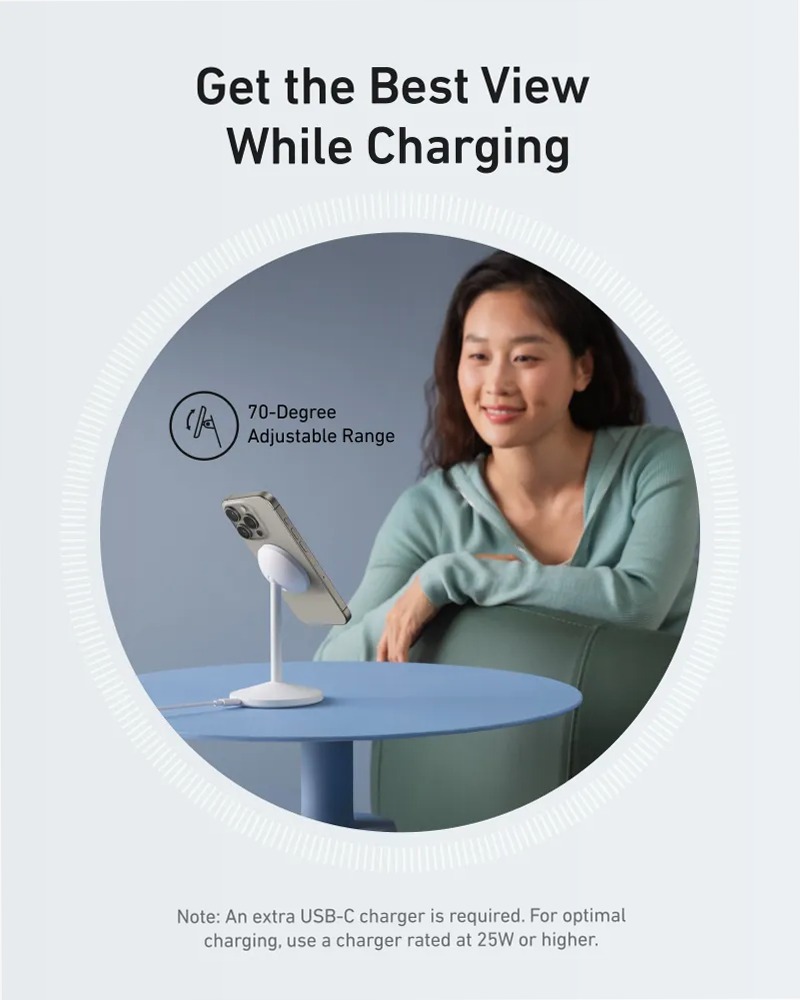 Caricabatterie wireless Anker MagGo (supporto)