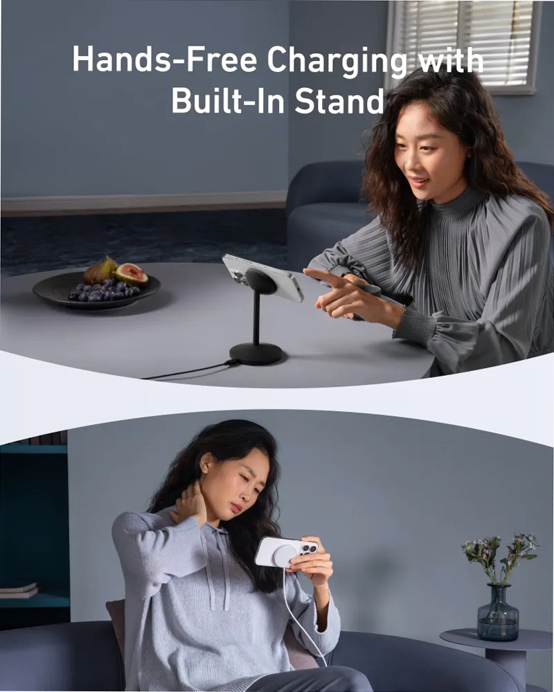 Caricabatterie wireless Anker MagGo (supporto)