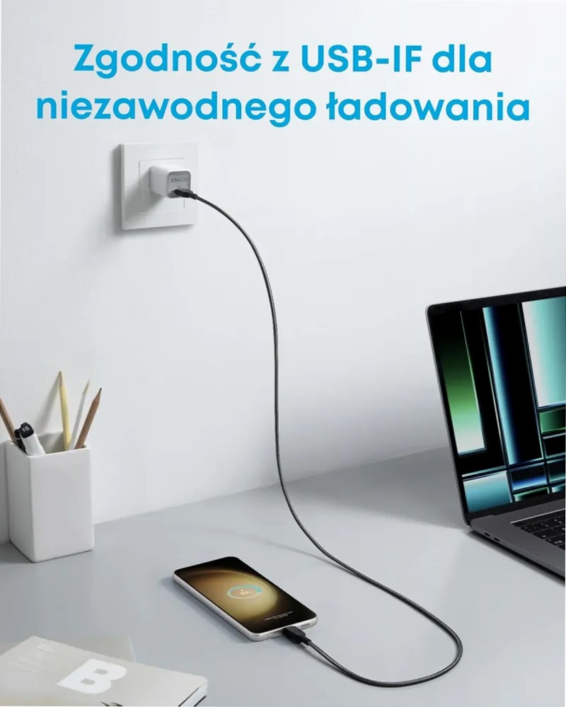 Cavo Anker 310 da USB-C a USB-C (intrecciato da 3 piedi)