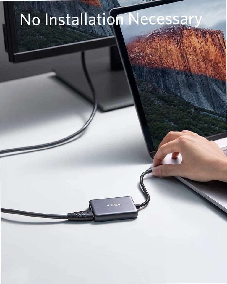 Adattatore PowerExpand da USB-C a doppio HDMI
