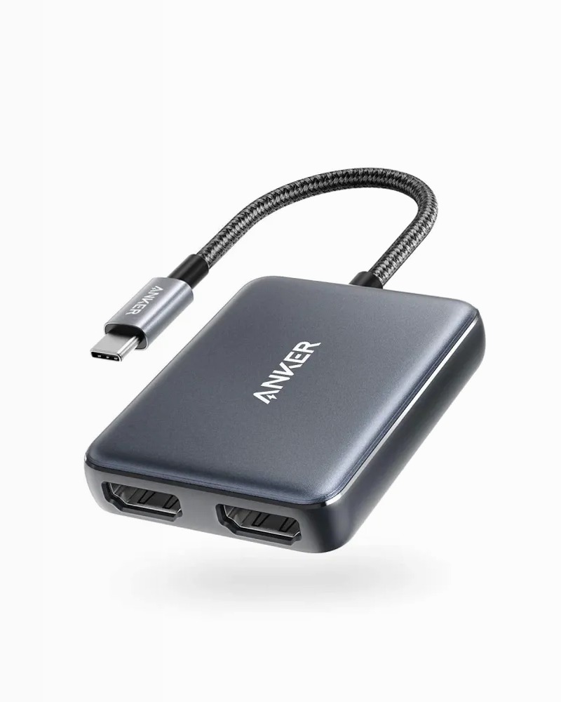 Adattatore PowerExpand da USB-C a doppio HDMI