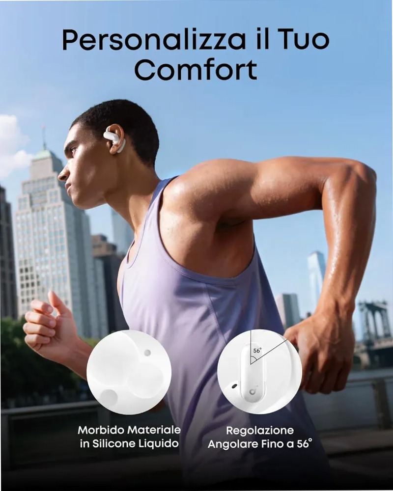 soundcore AeroFit 2 Pro｜Auricolari Semi‑Open‑Ear per ogni situazione