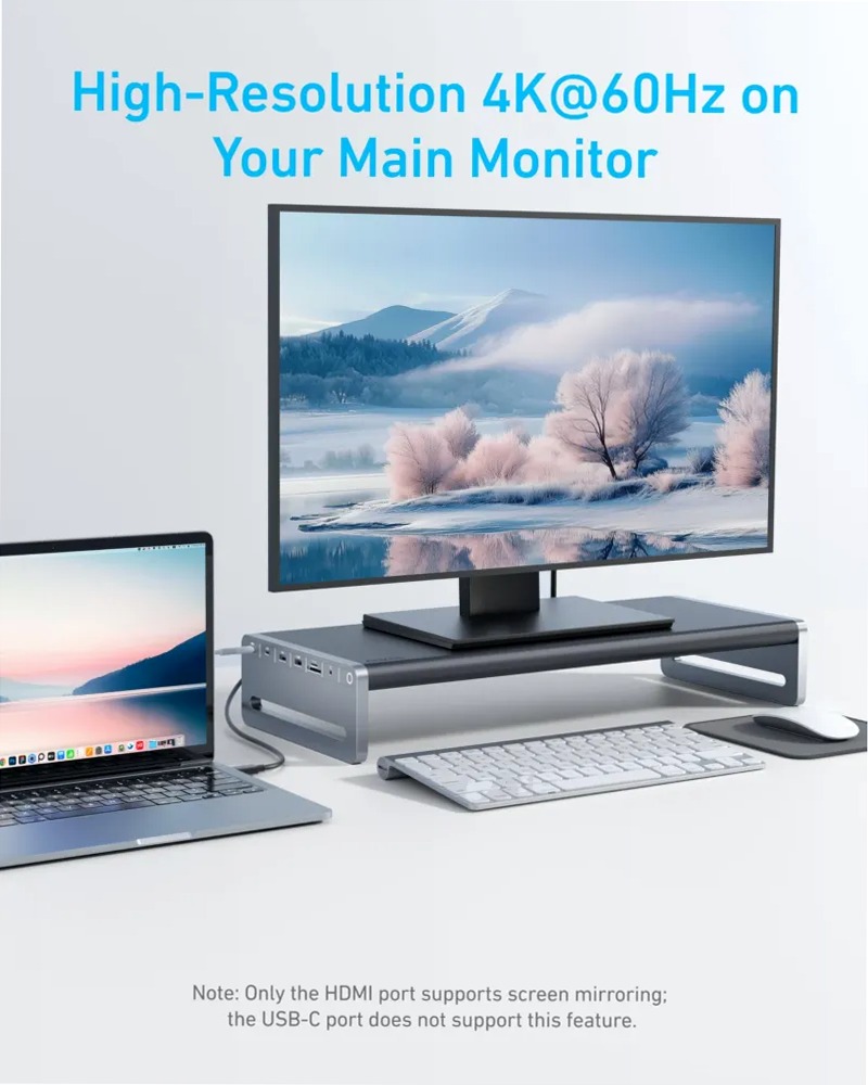 Hub USB-C Anker (10 in 1, supporto per monitor)