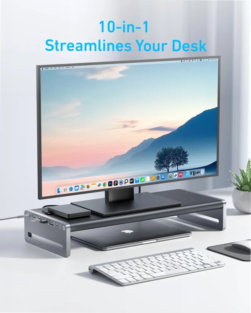 Hub USB-C Anker (10 in 1, supporto per monitor)