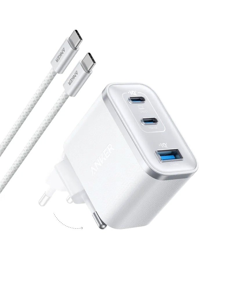 Anker Nano Caricatore (70W, 3 Porte)