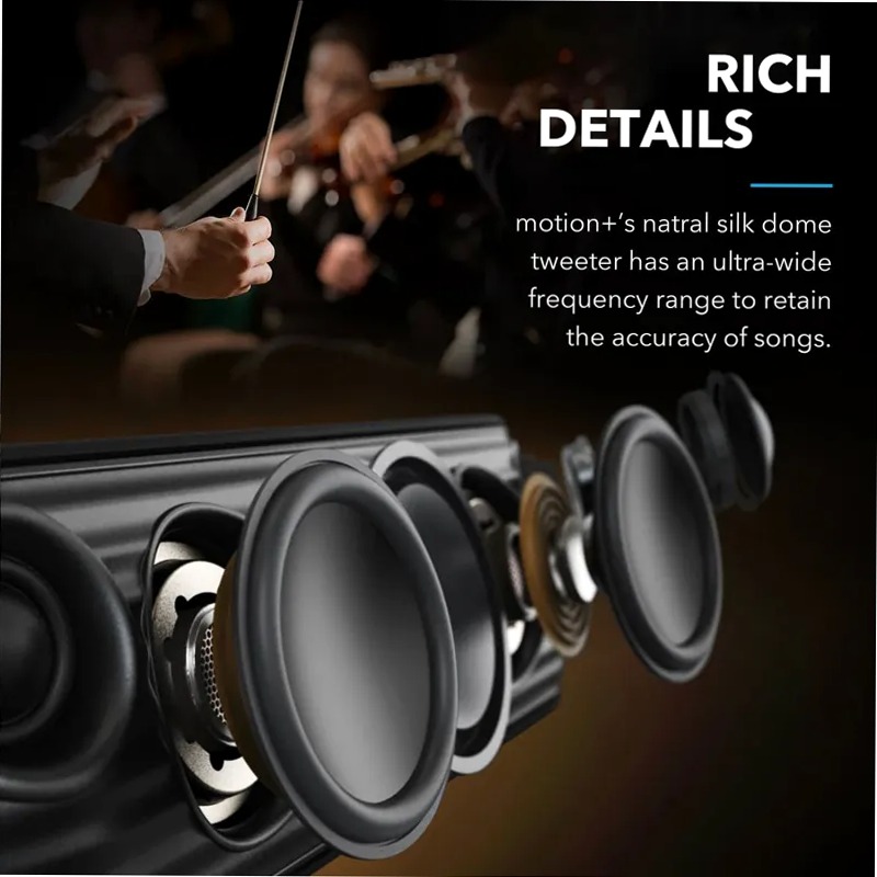 soundcore Motion+ | Altoparlante portatile con bassi intensi