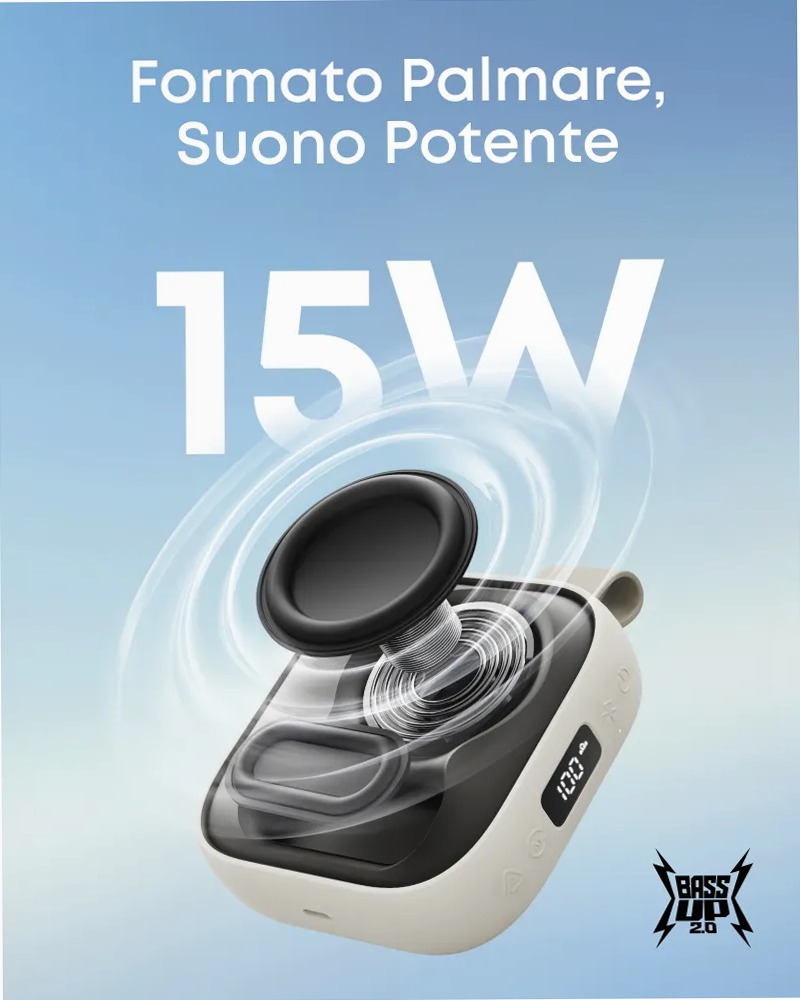 soundcore Boom Go 3i – Cassa Bluetooth portatile 15 W IP68