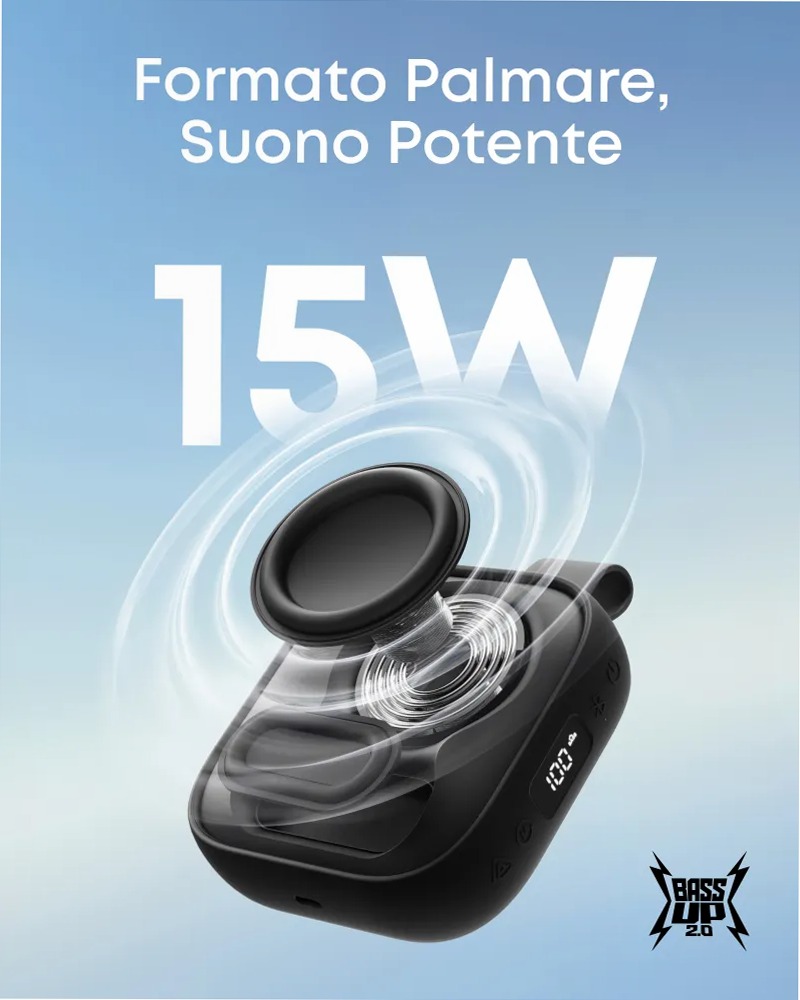 soundcore Boom Go 3i – Cassa Bluetooth portatile 15 W IP68