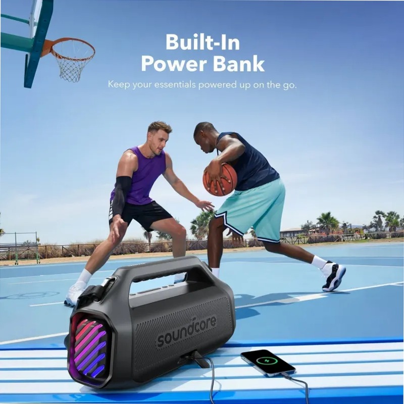 soundcore Boom 2 Plus | Altoparlante Bluetooth con bassi potenti