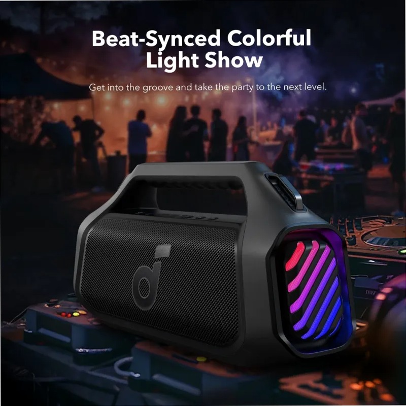 soundcore Boom 2 Plus | Altoparlante Bluetooth con bassi potenti
