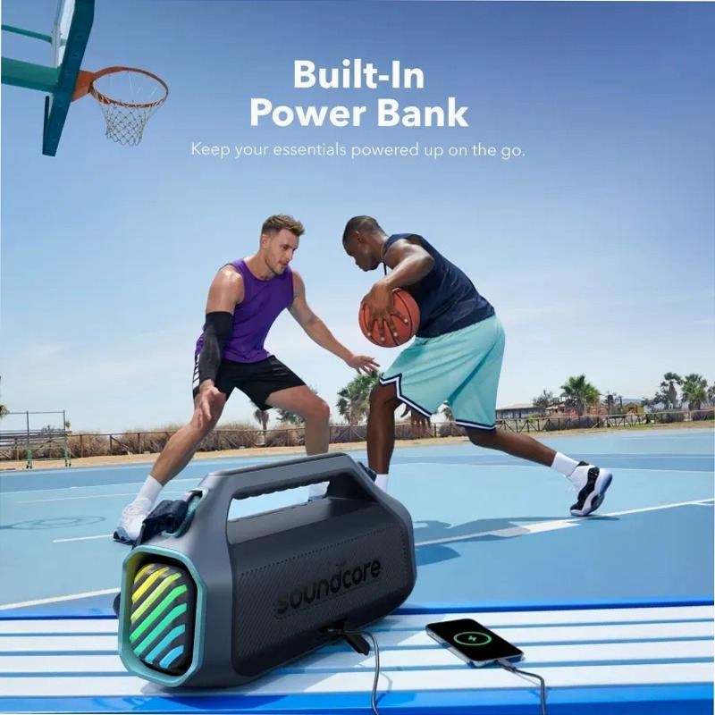 soundcore Boom 2 Plus | Altoparlante Bluetooth con bassi potenti