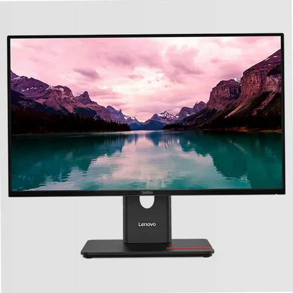 Monitor ThinkVision T24-40 FHD - Ergonomia e Tecnologia Beige IPS