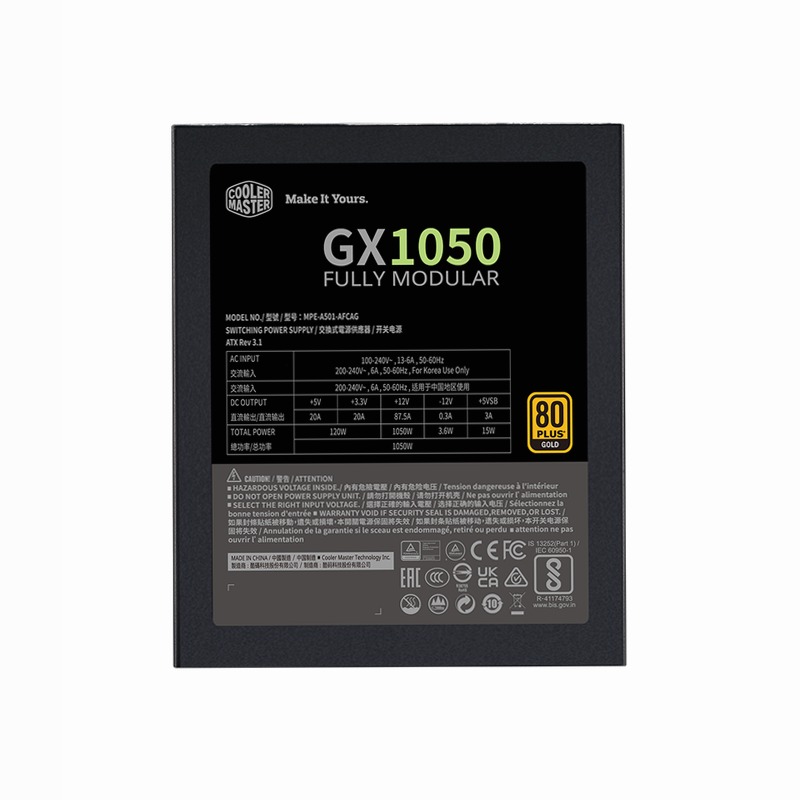 GX Gold 1050 ATX 3.1