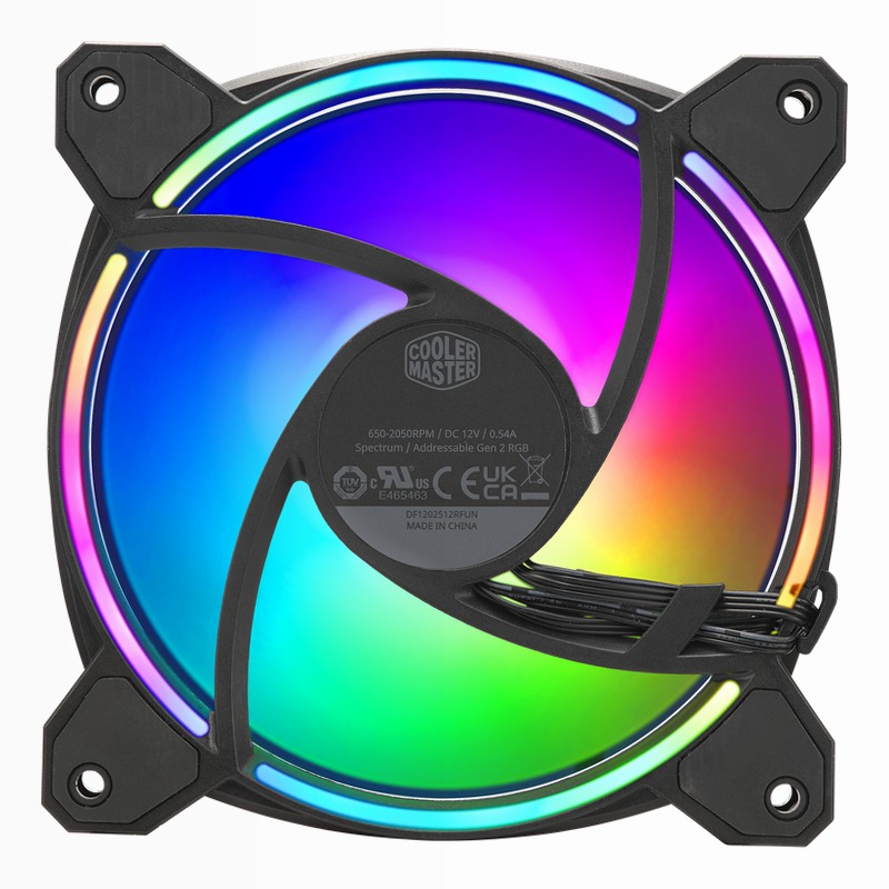 MasterFan MF120 Halo² 3in1 Case Fan 4 pin PWM ARGB 3