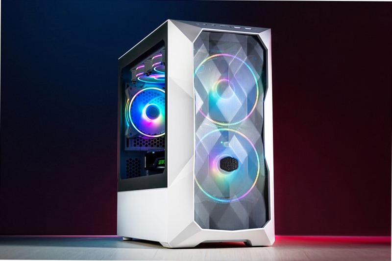 MasterFan MF140 Halo White Edition 4 pin PWM ARGB