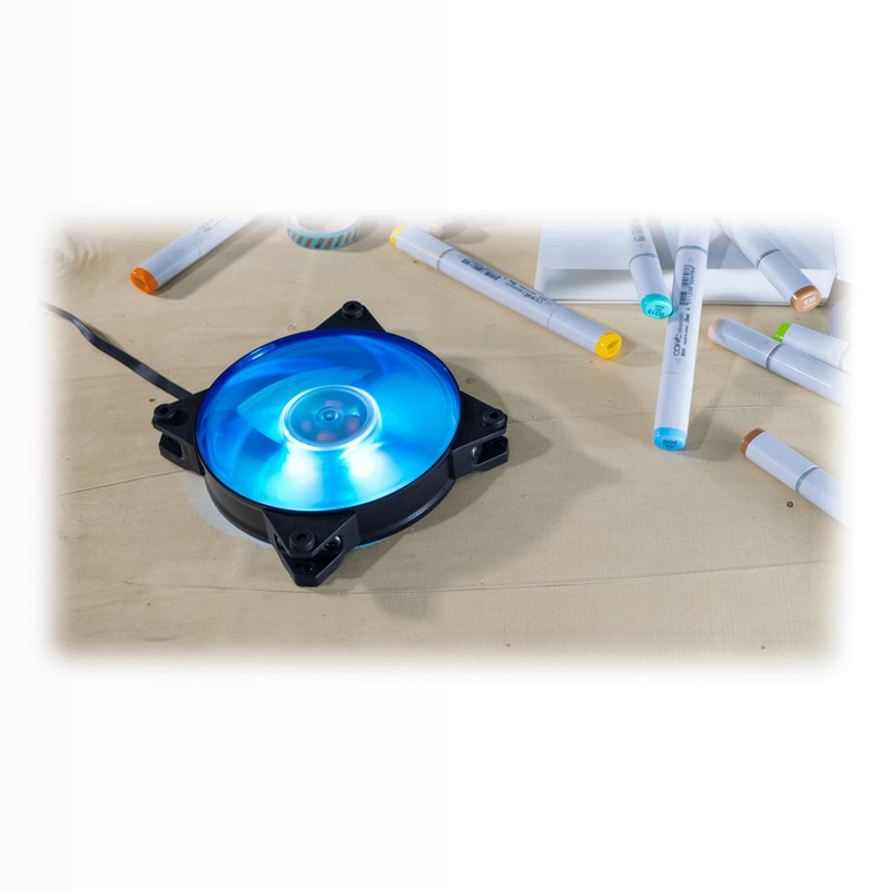 MasterFan Pro 120 pressione dell'aria RGB 4 pin PWM 120mm