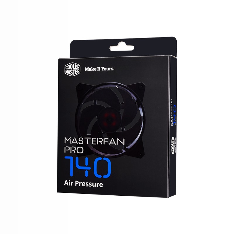 Pressione dell'aria MasterFan Pro 140 4 pin PWM 140mm LED