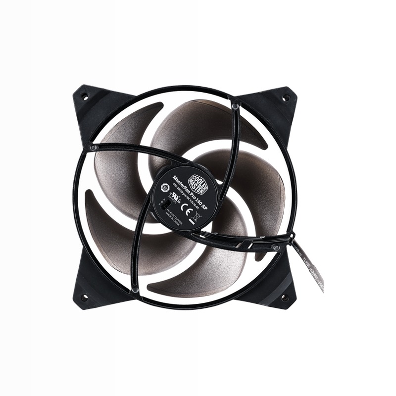 Pressione dell'aria MasterFan Pro 140 4 pin PWM 140mm LED