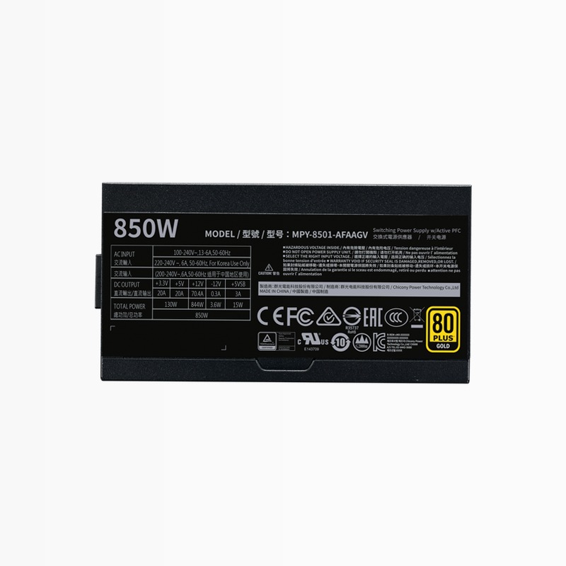 V850 Oro 80 Plus Gold Full modulare