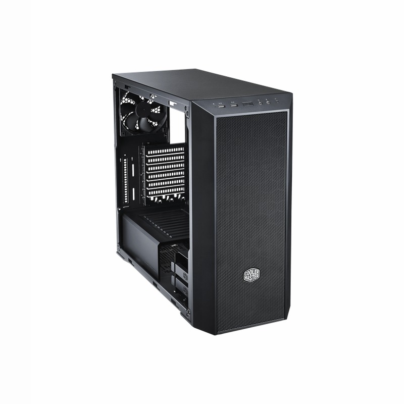 MasterBox 5 - Nero con pannello anteriore MeshFlow