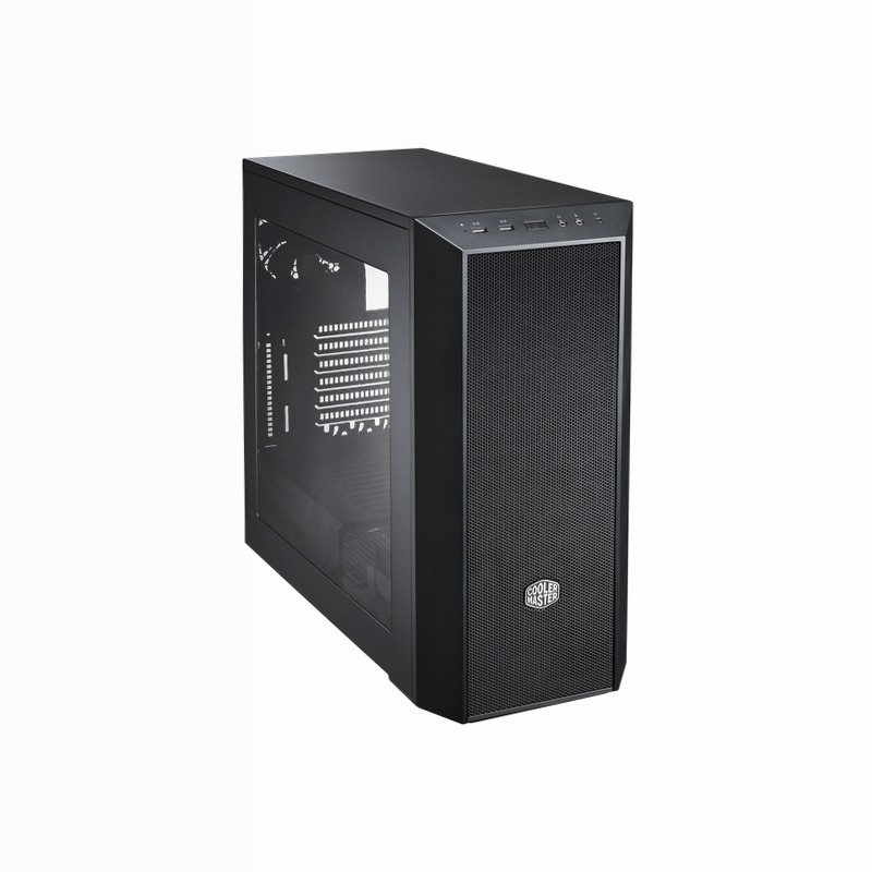 MasterBox 5 - Nero con pannello anteriore MeshFlow