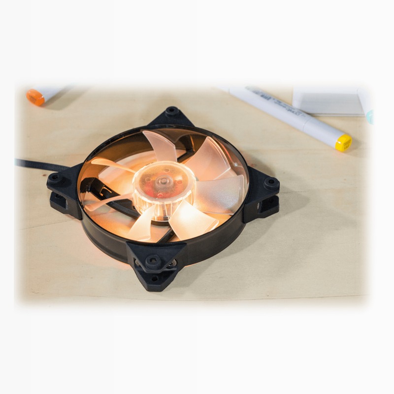 MasterFan Pro 120 Air Flow RGB 3 in 1 con controller LED RGB 120mm