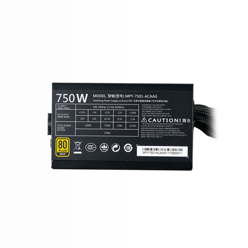 MWE Gold 750 80 Plus Gold