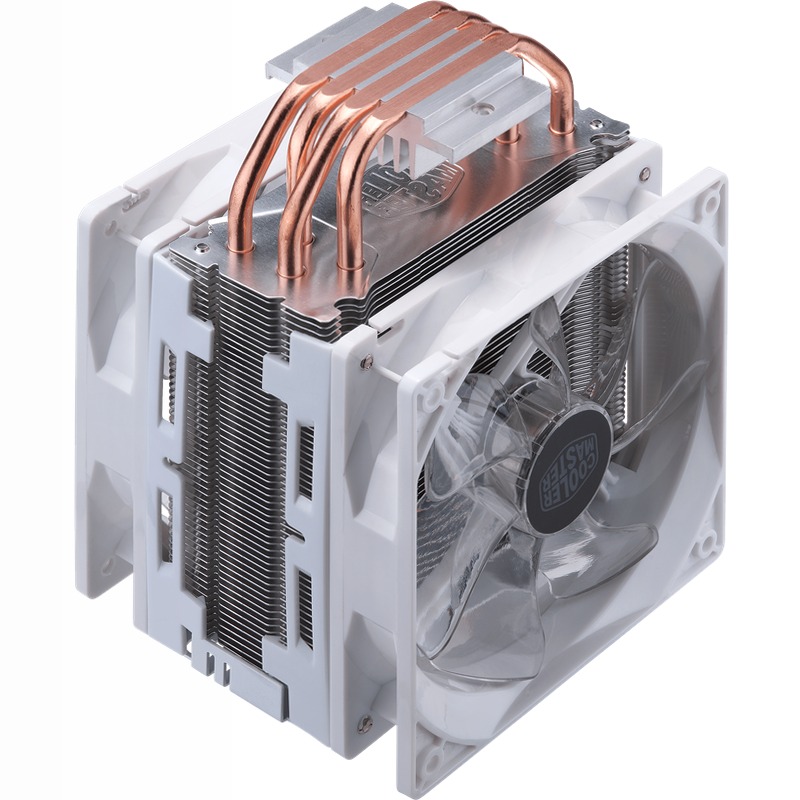 Radiatore ad aria della CPU Turbo White Edition di Hyper 212 LED AM4 4 4