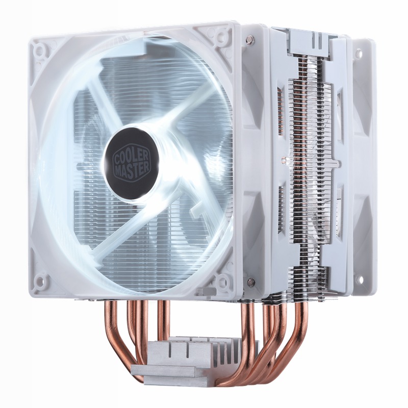 Radiatore ad aria della CPU Turbo White Edition di Hyper 212 LED AM4 4 4