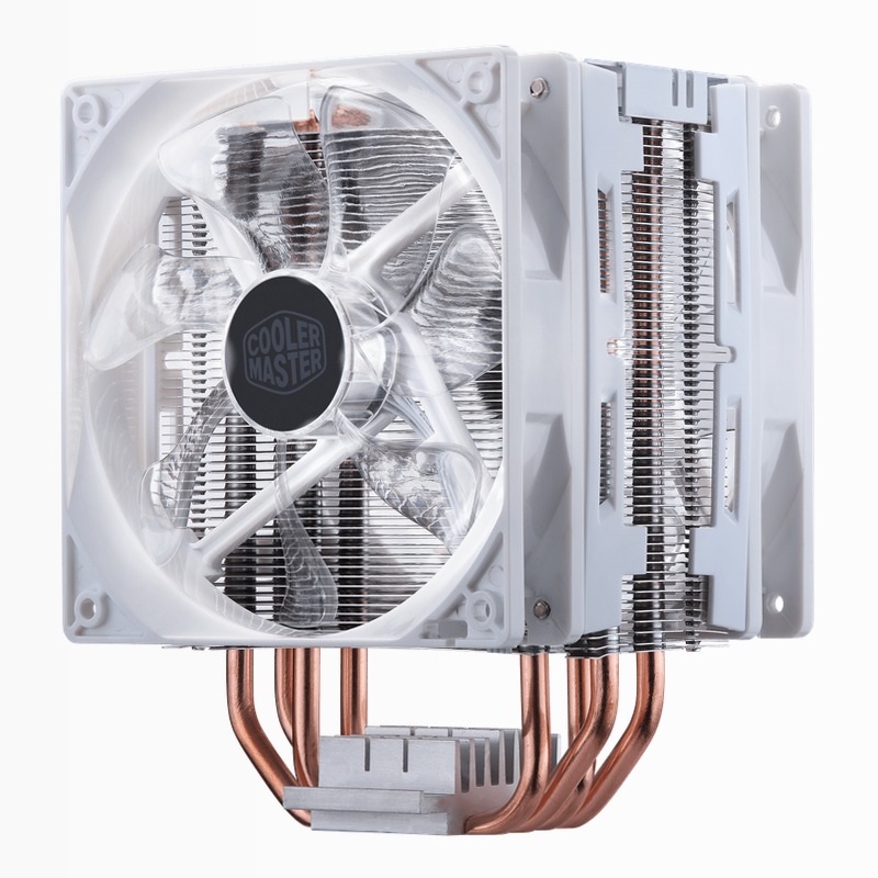 Radiatore ad aria della CPU Turbo White Edition di Hyper 212 LED AM4 4 4