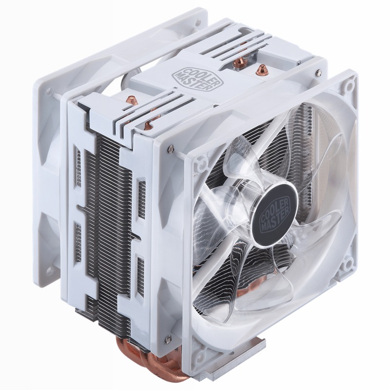 Radiatore ad aria della CPU Turbo White Edition di Hyper 212 LED AM4 4 4