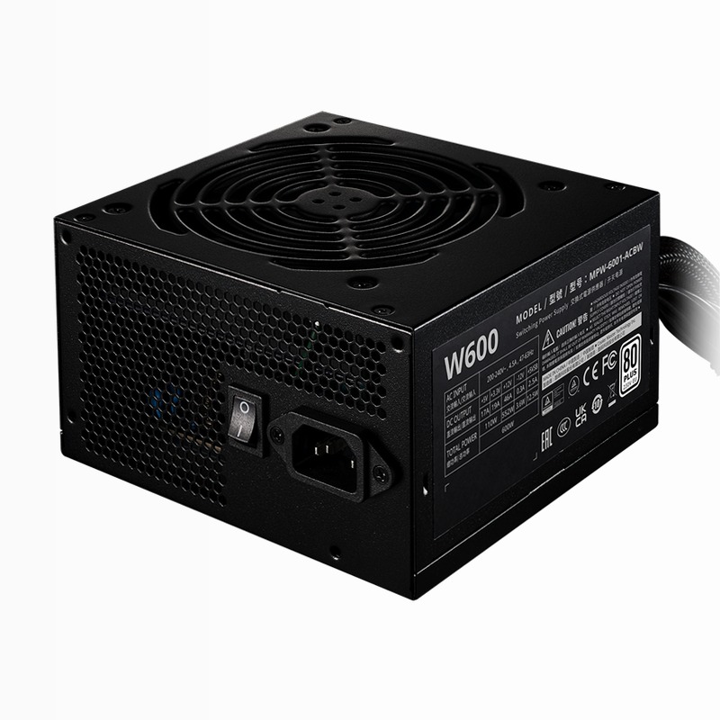 ELITE NEX White W600 230V | Accesibile ma affidabile ATX PSU Non modulare