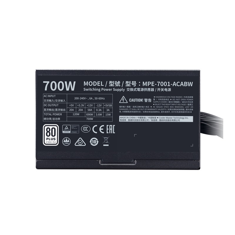 MWE 700 Bianco 230V - V2 Non modulare