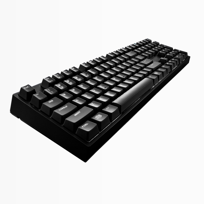 Masterkeys Pro L White LED Tastiera di gioco meccanica Plastica