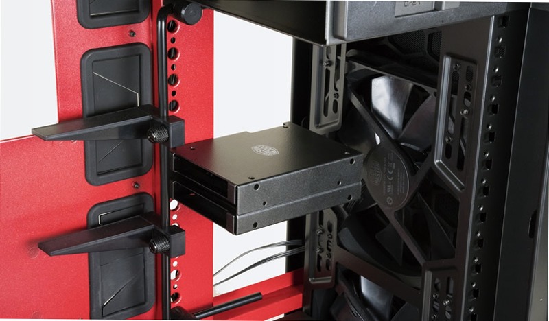 Horizontal SSD Cage
