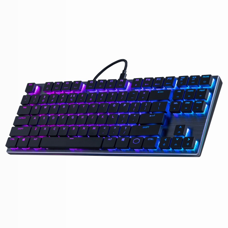 SK630 TKL Tastiera meccanica a basso profilo RGB Alluminio