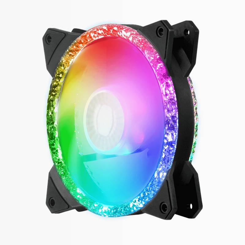 MasterFan MF120 Prismatic 3 pin ARGB