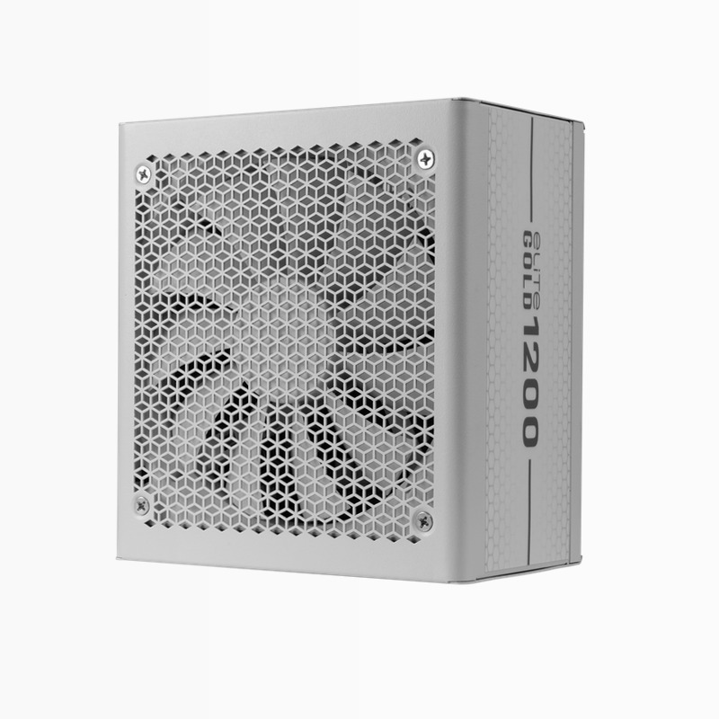 Elite Gold 1200 White Edition (All-Japanese Capacitors) | ATX 3.1 High-Efficiency PSU 80 Plus Gold