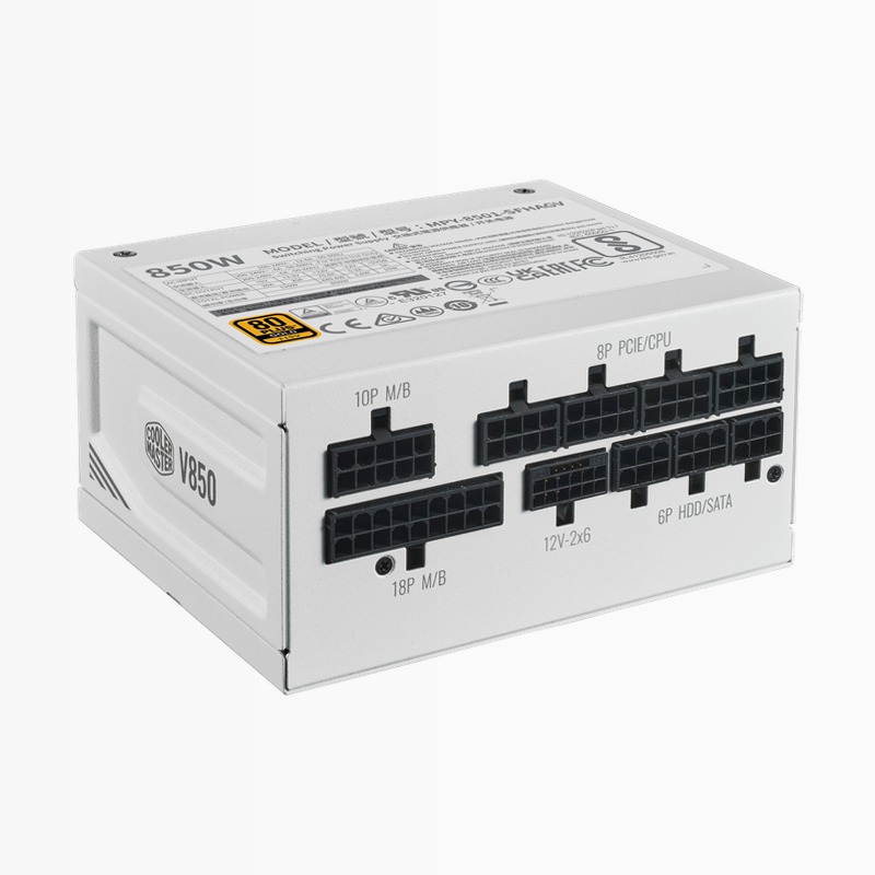 V SFX Gold 850W ATX 3.1 White Edition 80 Plus Gold