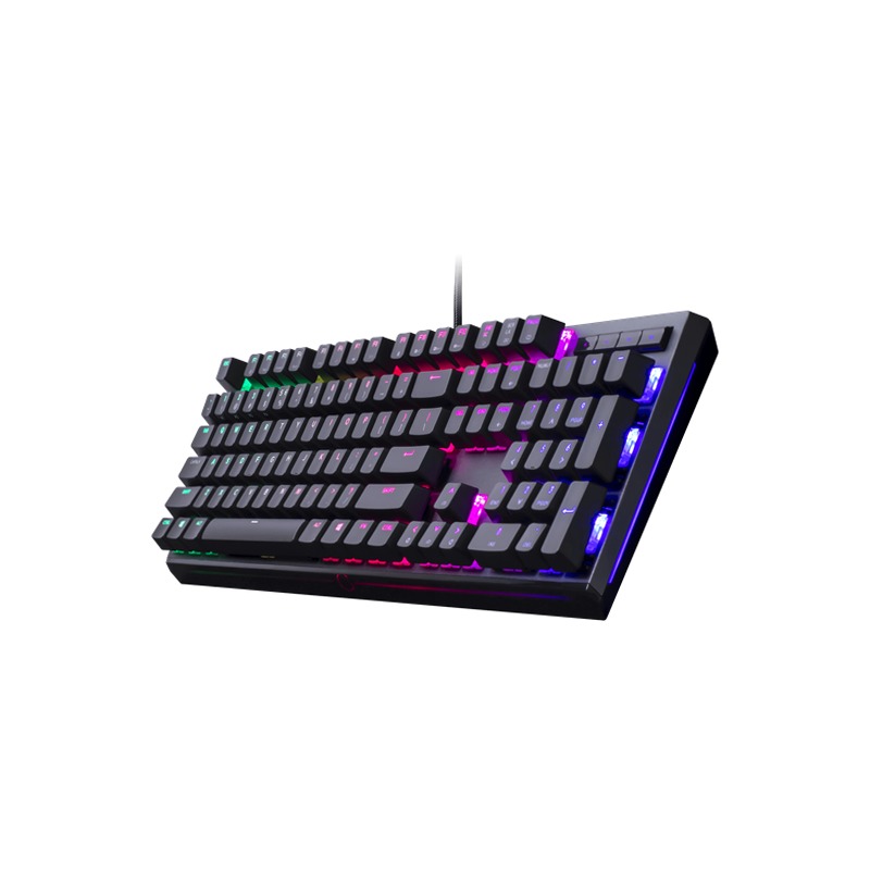 MasterKeys MK750 RGB Tastiera da gioco meccanico Alluminio Meccanica
