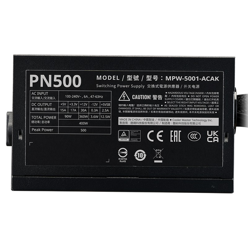 ELITE NEX PN500 Peak | Accesible but reliable ATX PSU