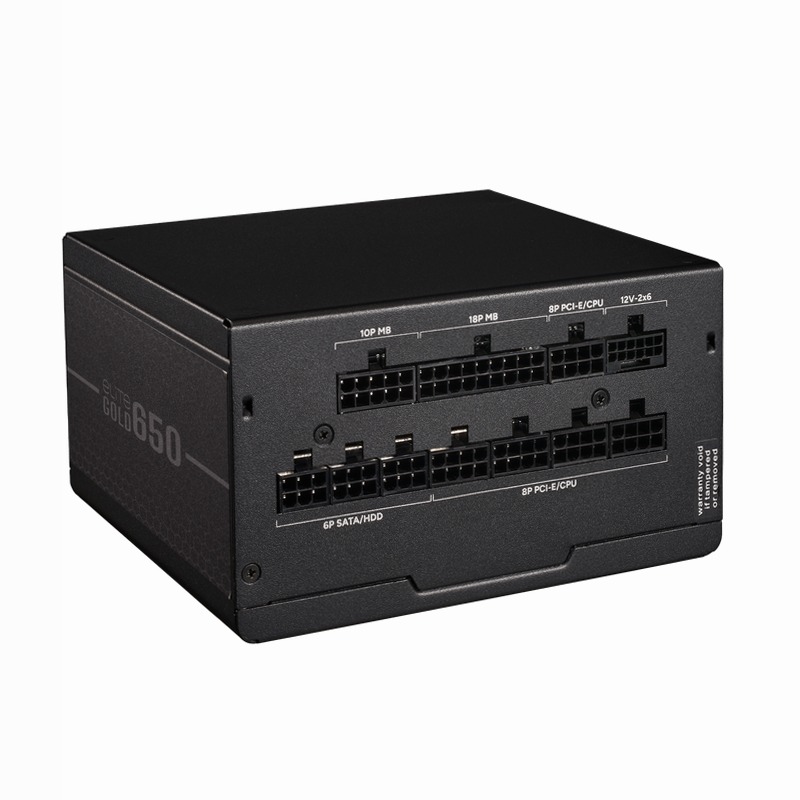 Cooler Master Elite Gold 650 | ATX 3.1 PSU ad alta efficienza 80 Plus Gold