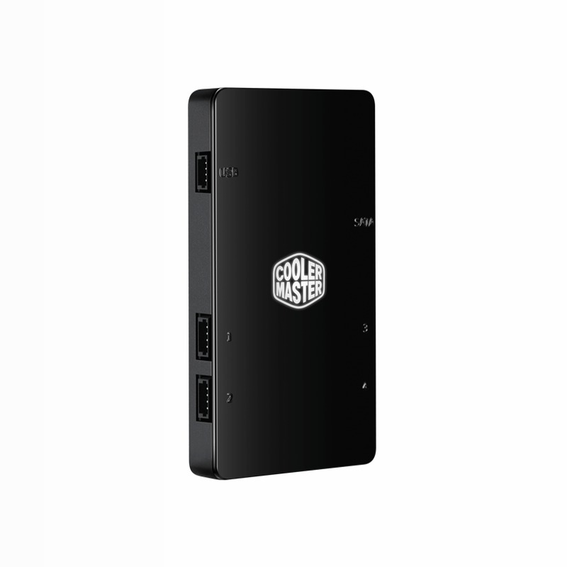 MasterFan Pro 140 Air Pressure RGB 3 in 1 with RGB LED Controller 140mm