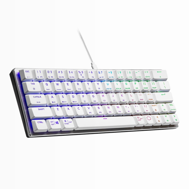 SK620 Tastiera da gioco meccanica cablata Alluminio USB cablata