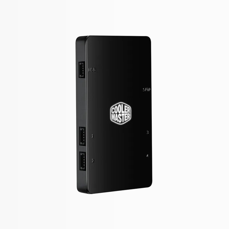 MasterFan Pro 120 Air Balance RGB 3 in 1 con controller LED RGB 120mm