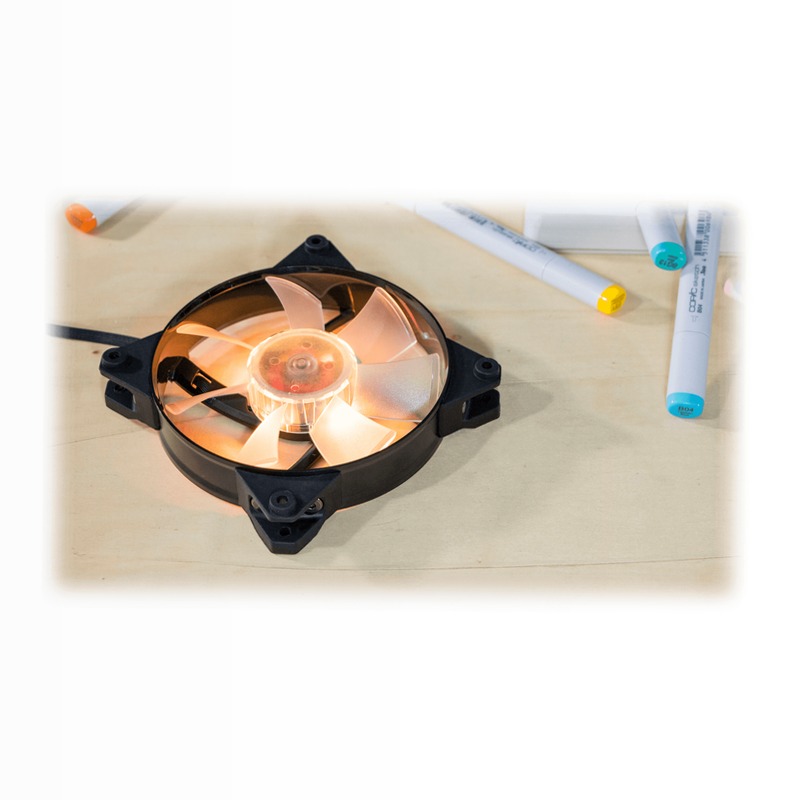 MasterFan Pro 140 Air Flow RGB 3 in 1 con controller LED RGB 140mm