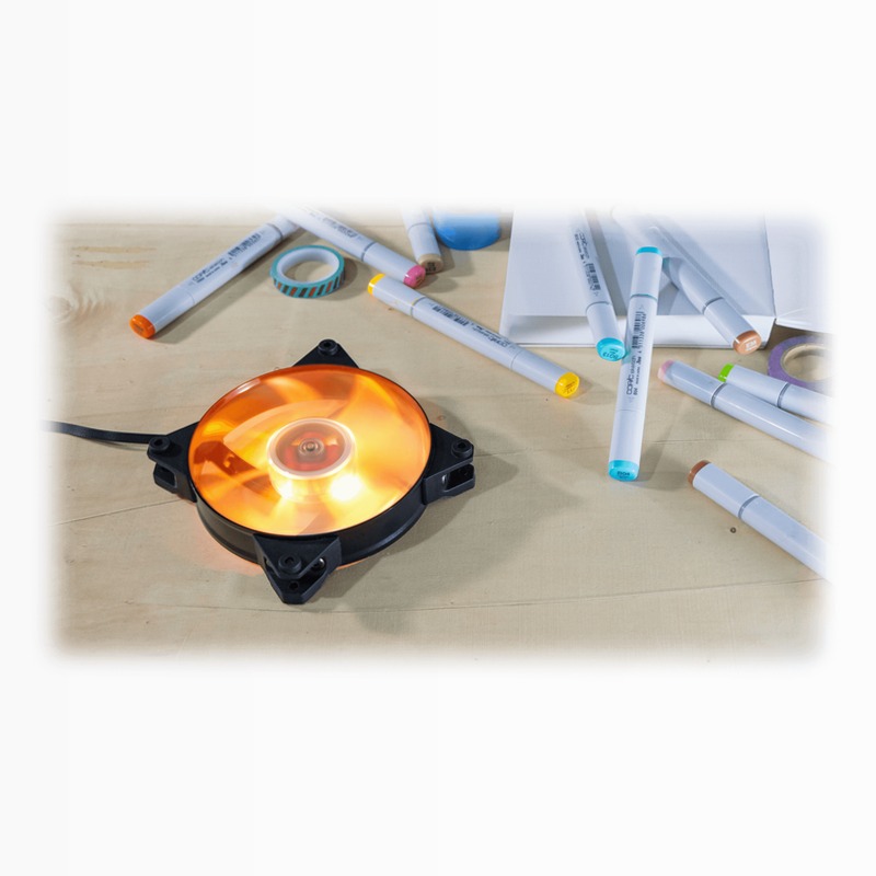 MasterFan Pro 140 Air Flow RGB 3 in 1 con controller LED RGB 140mm