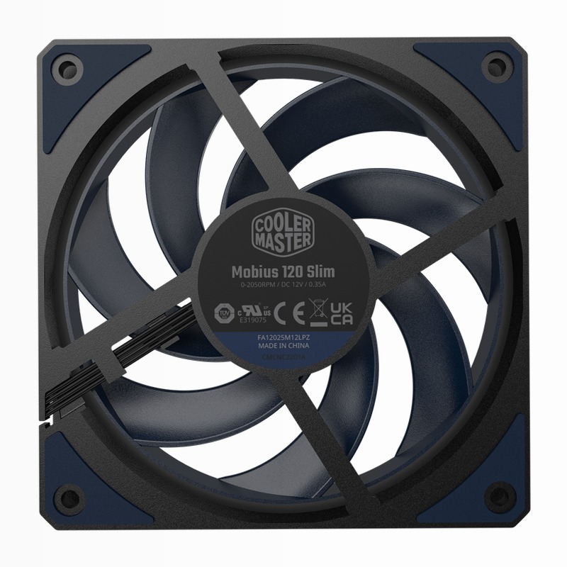 Mobius 120 Slim 4 pin PWM 120mm LED